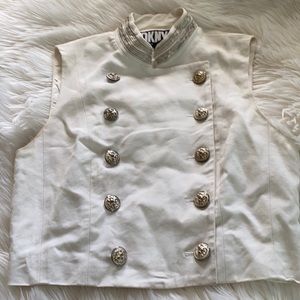 Vintage DKNY military vest/shirt